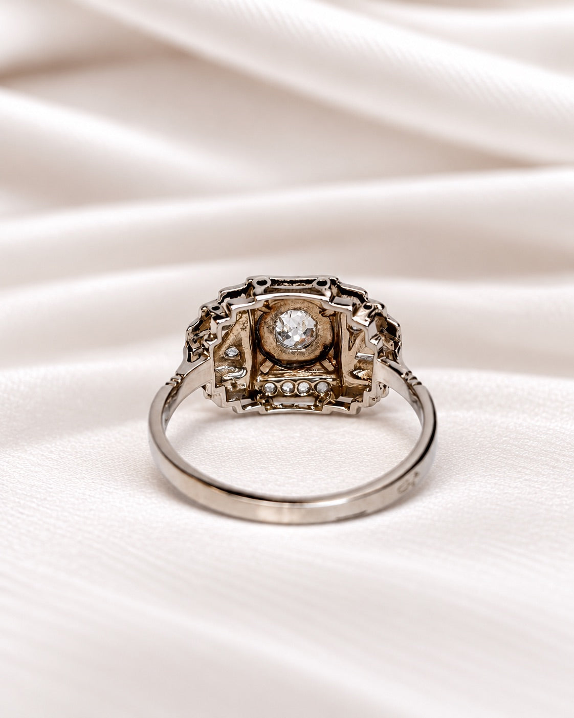 Bague Art-Déco Diamants 0.30 carat "Emy"