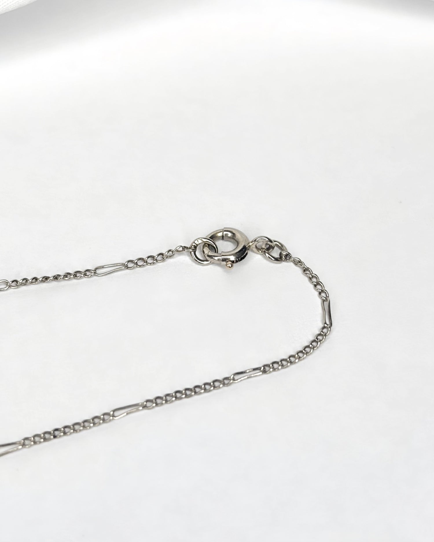 Chaîne Or Gris 18 carats 47 cm "Noella" - Elliade Paris