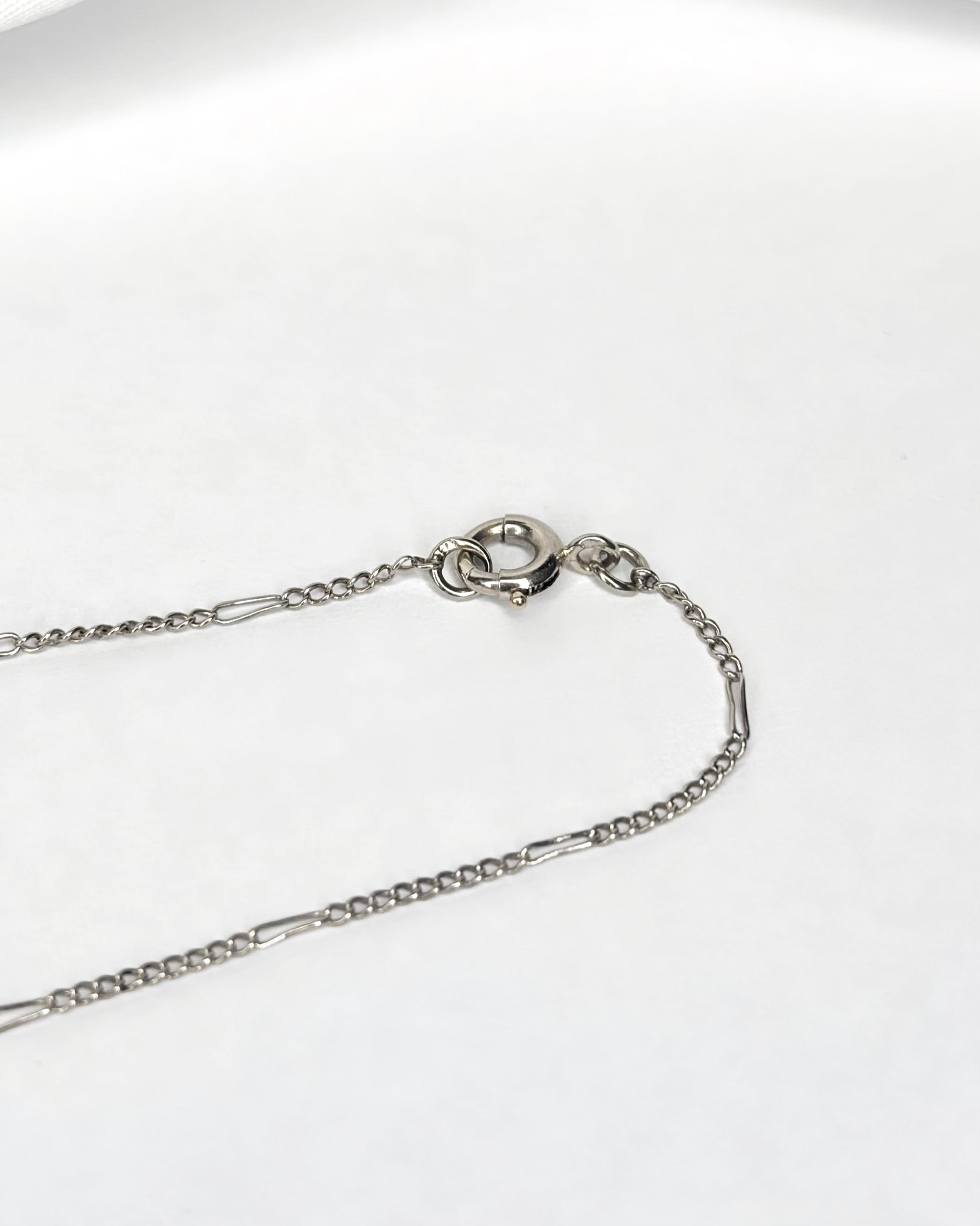 Chaîne Or Gris 18 carats 47 cm "Noella" - Elliade Paris