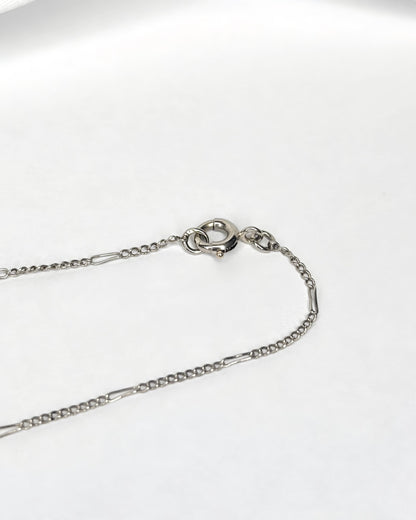 Chaîne Or Gris 18 carats 47 cm "Noella" - Elliade Paris