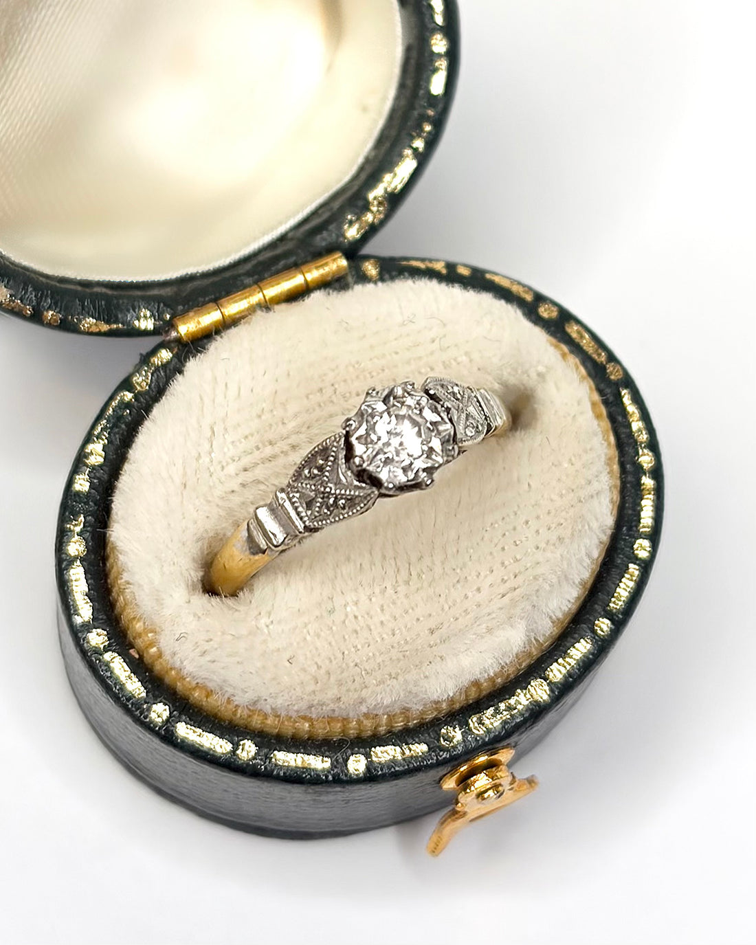 Bague Art-Déco Diamant "Barbara"