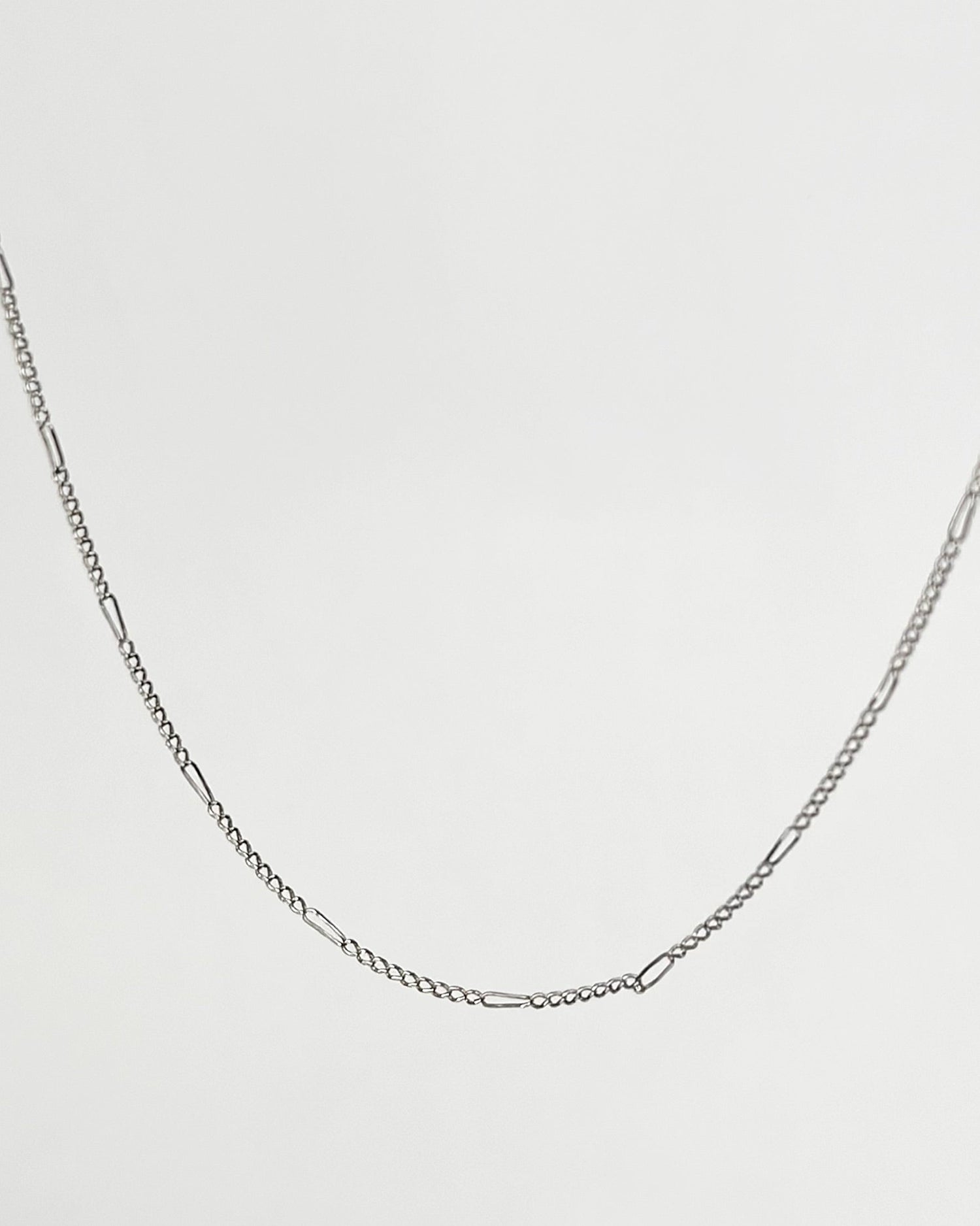 Chaîne Or Gris 18 carats 47 cm "Noella" - Elliade Paris