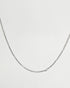 Chaîne Or Gris 18 carats 47 cm "Noella" - Elliade Paris