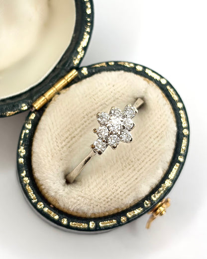 Anillo Marguerite Diamantes 0,21 quilates "Selma"