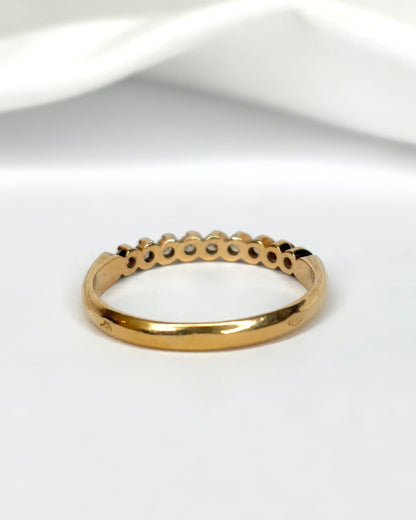 Demi-Alliance Diamants 2.2 mm "Marianne"
