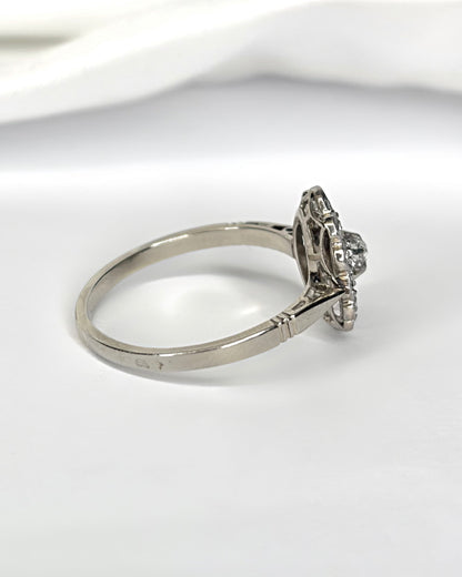 Anillo Marguerite Diamantes 0,27 quilates "Solange"