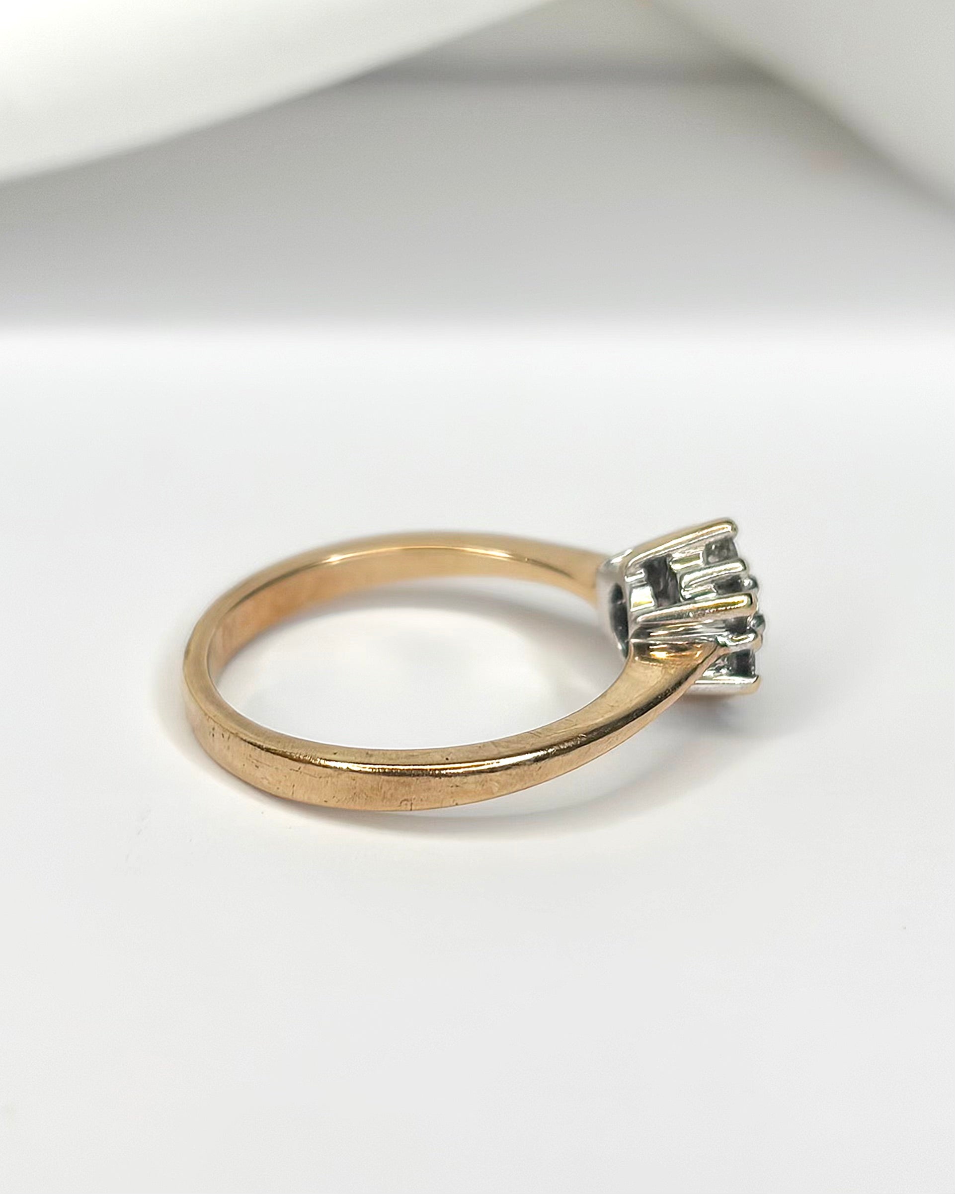 Anillo Marguerite Diamantes 0,31 quilates "Charline"
