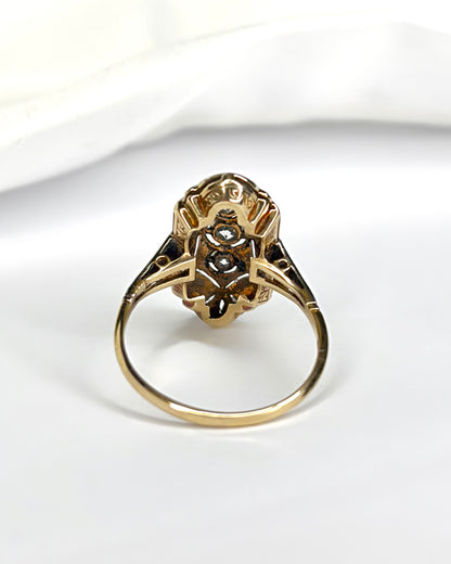 Bague Art Déco Diamants "Nellie"