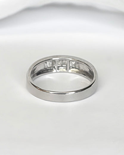Anillo Media Alianza de Diamantes 0,32 quilates "Melinda"