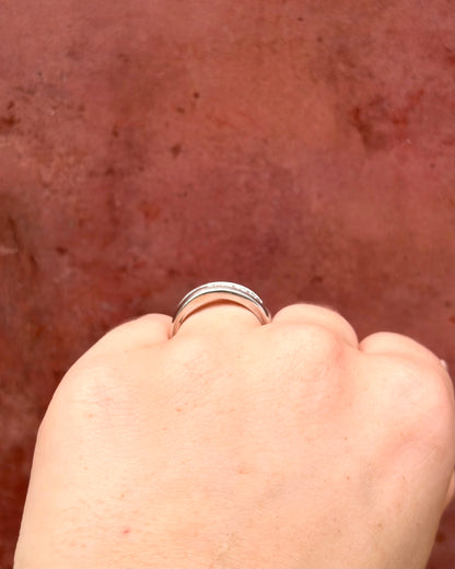Anillo Media Alianza de Diamantes 0,32 quilates "Melinda"