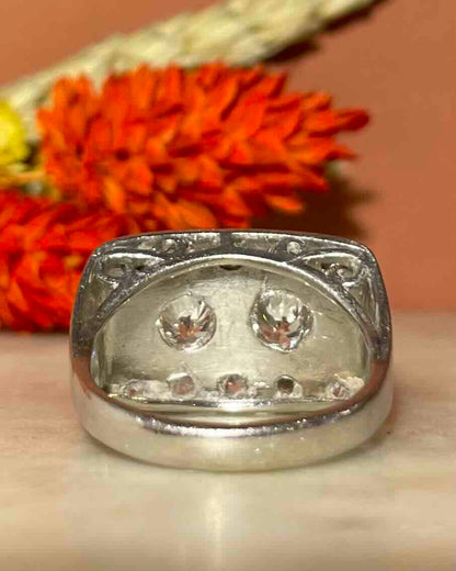 Bague Art-déco Diamants d&
