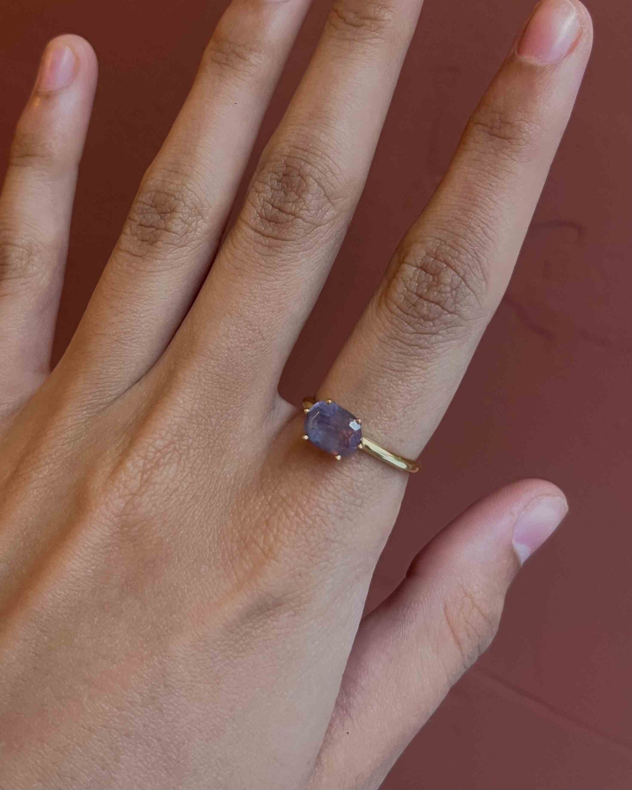 Vintage Tanzanite Ring 1.20 carat "Jana" 