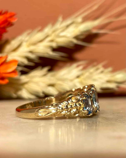 Bague Rivière Topazes 3.50 carats &quot;Alex&quot;