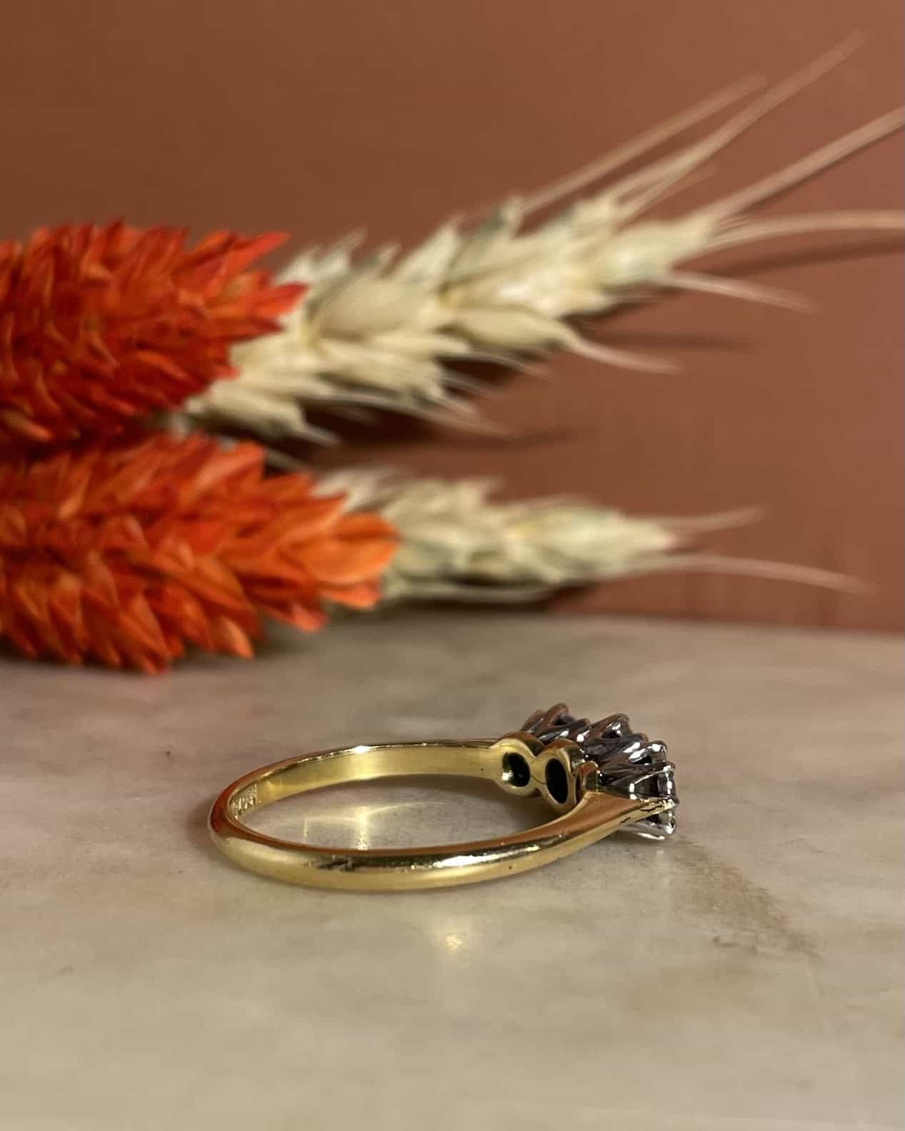 Bague Trilogie Diamants 0.50 carat "Gabby"