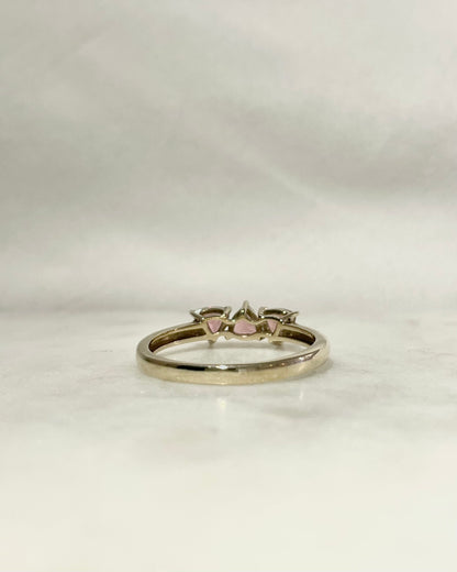 Bague Trilogie Tourmaline Rose &quot;Zayce&quot;