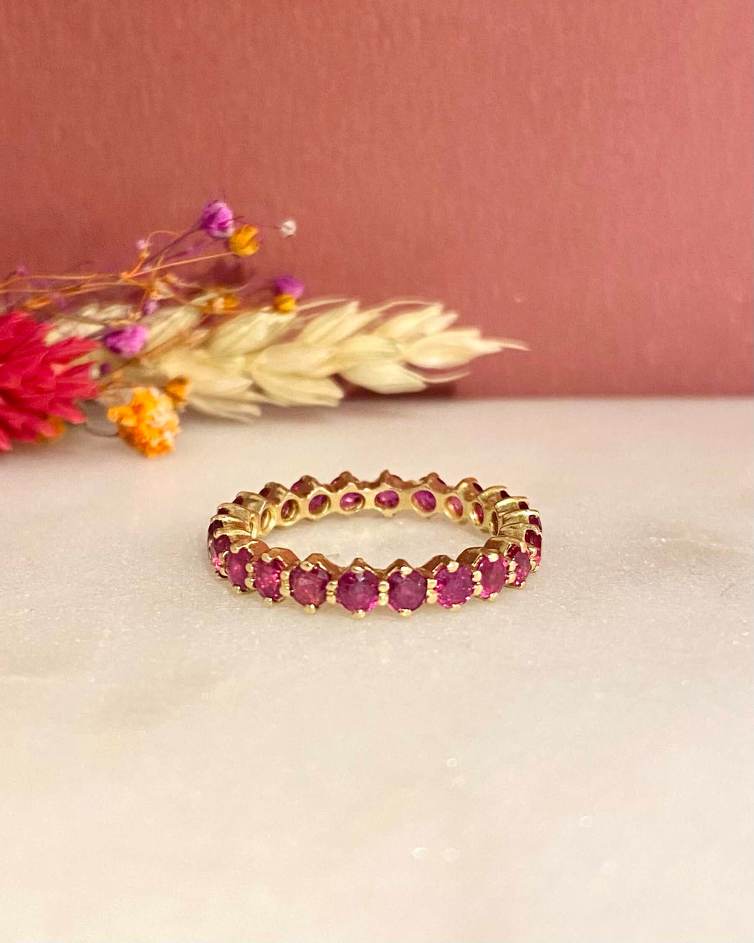 Alliance Américaine 22 Rubis 2.20 carats "Bertille" - Elliade Paris