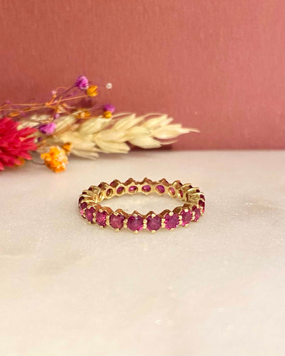 Alliance Américaine 22 Rubis 2.20 carats &quot;Bertille&quot; - Elliade Paris