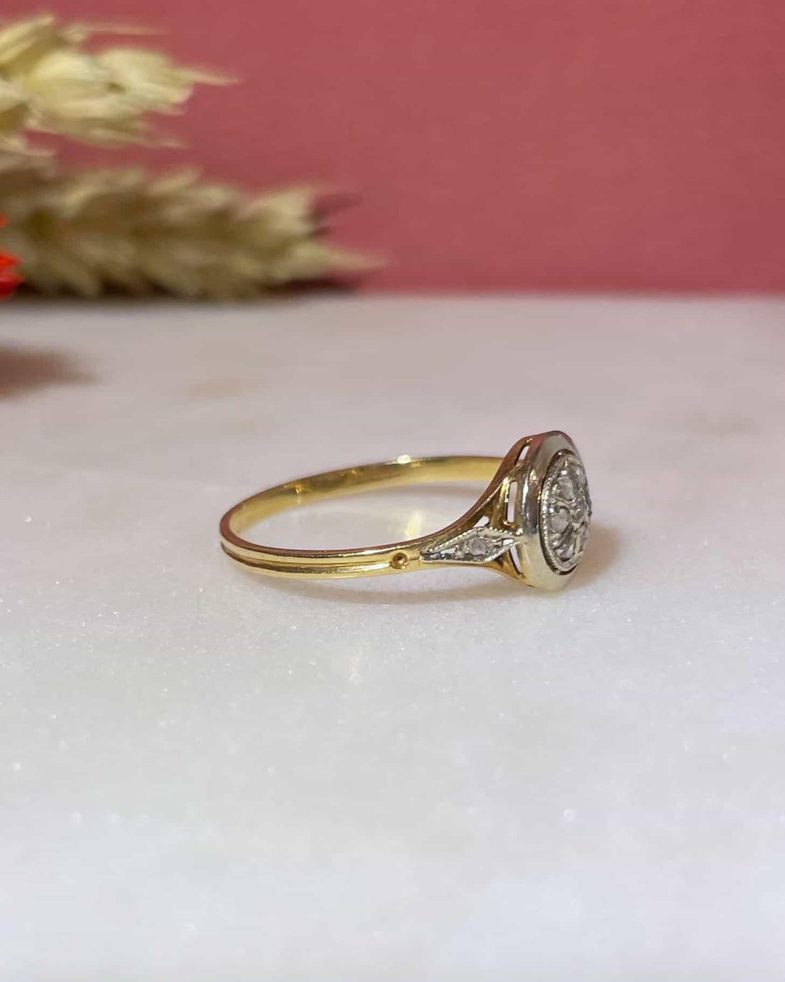 Bague Art-Déco Diamants &quot;Isidore&quot;