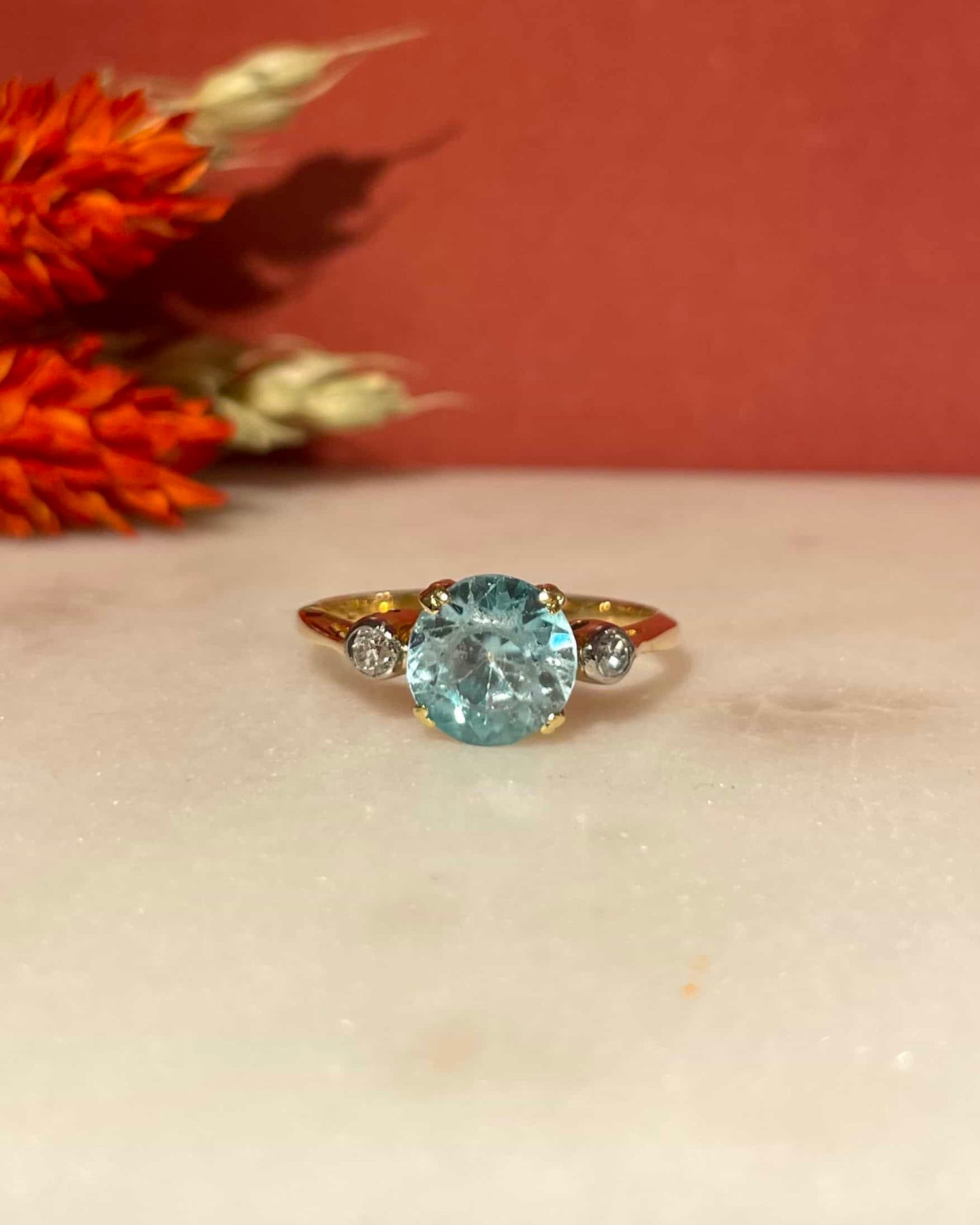Bague Trilogie Zircon 2.75 Carats &amp; Diamants &quot;Islaya&quot;